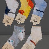 Шкарпетки 6 пар асорті кольорів