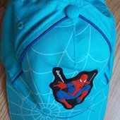 Модная летняя , детская бейсболка Человек Паук на лето .