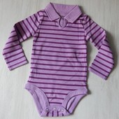 Боді з довгим рукавом hanes 12/18м