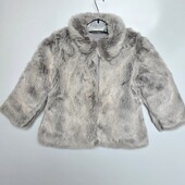 Плюшевая шуба куртка полушубок детская TU