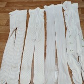 Колготки тоненькі капронові безрозмірні, двоє нові або стан нових