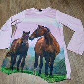 Кофтинка реглан лонгслів для дівчинки