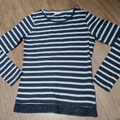 Кофтинка реглан лонгслів для дівчинки