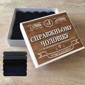 ✅ Подарунковий набір шкарпеток (кейс шкарпеток) Справжньому чоловіку 42-45, 10 пар