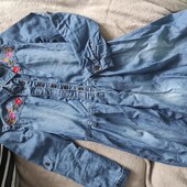 Сукня з вишивкою 110р