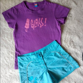 Шорти та футболка для дівчинки