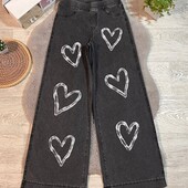 Стильні джегінси кльош від H&M стан відмінний