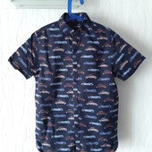 Стильна сорочка рубашка Next 11р. 146см