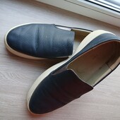 Сліпони, кеди, шкіра зовні і всередині, р 40