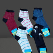 Шкарпетки підліткові 7 пар асорті кольорів