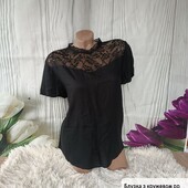 Тонка блузка з кружевом