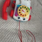 Каталочка телефон fisher price