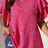 блуза малинова