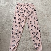 Теплі домашні штани на дівчинку 140-146 10-11 р