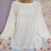 Реглан Блуза . Креп Шифон. Обг 120