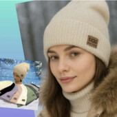 Шапочка Угг на флісі. 3 кольори