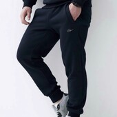 Фліс теплі чоловічі спортивні штани чорні,темно сині на манжеті,трикотаж,р.46-58