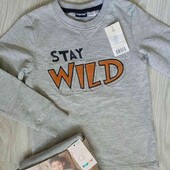 Lupilu брендовый теплый свитшот на мальчика рост 110/116 см