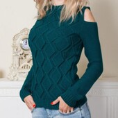 Женский вязаный свитер разные цвета новинки сезона