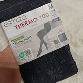 6768.колготи термо з візерунками Esmara M 40/42