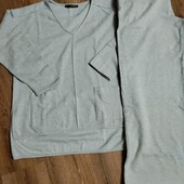 Прогулянковий сірий костюм , розмір Л -ХЛ