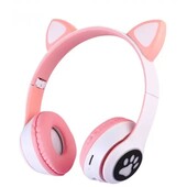Бездротові навушники з котячими вушками з підсвіткою.
