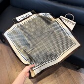 Платок стильный трендовый Искусственный шелк 70*70 см арт 45