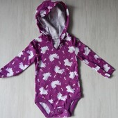 Бодік з довгим рукавом hanes 6-12 для дівчинки