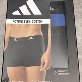 Adidas.Мужские боксеры, размер M, набор 3 штуки
