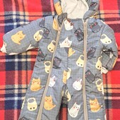 Комбінезон зимовий від 0 до 12 місяців