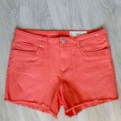 Esmara брендовые стильные шортики цвет терракотовый размер М евро 38/40