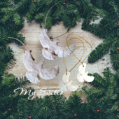 Готуємо подарунки до свят! Пара білих горлиць із фільму "Один вдома"