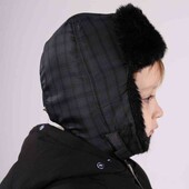 Дитяча тепла шапка ушанка