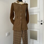 Стильный приталенный шерстяной пиджак жакет кофта S,M