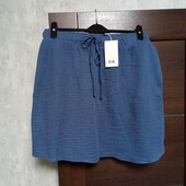 Новая брендовая коттоновая юбка р.44-46евро(14-16).