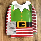 Новорічні тарілки ❤️10шт