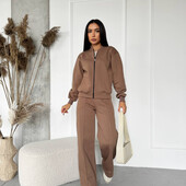 Костюм тринитка фліс 42-56р кольори