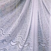 Короткая тюль Красивая под гипюр