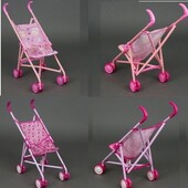 Коляска металл, 2 дизайна, в кульке