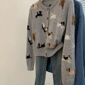 Кардиган з собачками