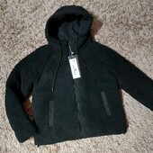 Жіноча куртка-баранець з каптуром холодна осінь.