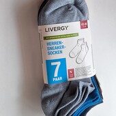 Набор коротких демисезонных носков, р 43-46, 7 пар