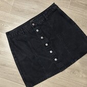 Стильна джинсова спідниця, р.14 у відмінному стані