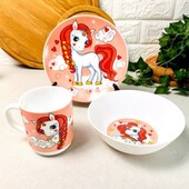 Набор посуды с мульт героями