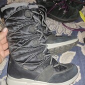 Superfit 36p зимові високі чоботи для дівчинки фліс та овчинка