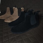 Asos, uk11 45p замшеві челсі