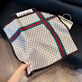 Платок стильный трендовый Искусственный шелк 70*70 см арт 65