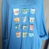 Лёгкая кофта с карманами,большого размера