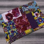 Яркий полуторный пододеяльник 135х200 см. отличного качества