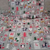 Простирадло полуторне та дві наволочки 50х70 см. Бязь Голд Люкс